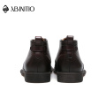 ABINITIO New Fashion Autumn Winter Brown Leather Men Dress Boot Shoes For Sale